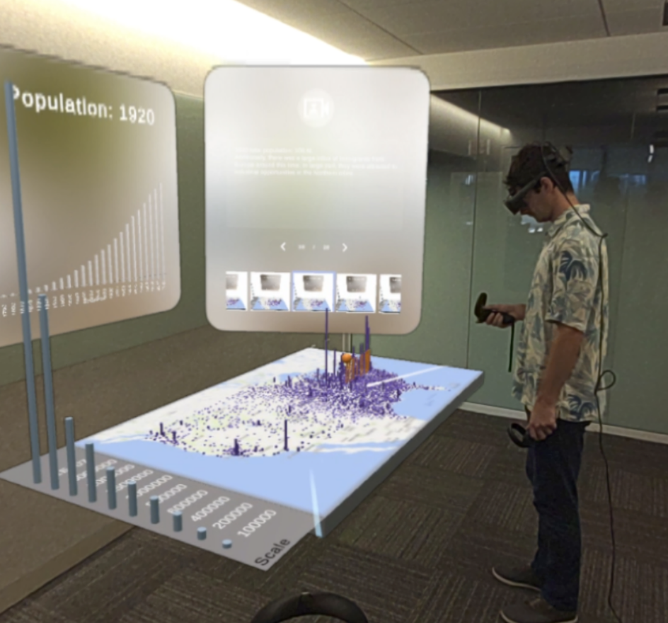 Examining the Effects of Immersive and Non-Immersive Presenter Modalities on Engagement and Social Interaction in Co-located Augmented Presentations