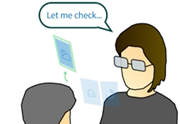 Validating the Benefits of Glanceable and Context-Aware Augmented Reality for Everyday Information Access Tasks