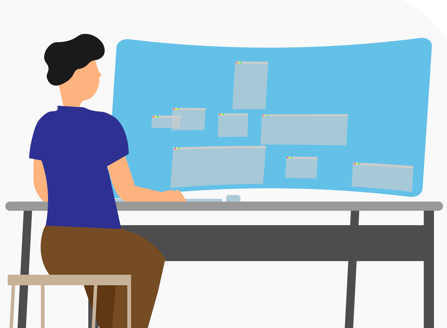 Multiple Monitors or Single Canvas? Evaluating Window Management and Layout Strategies on Virtual Displays